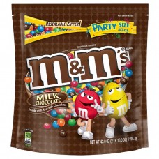 M&M'S Chocolate Confeitado Sabor Chocolate ao Leite Party Size 1077g